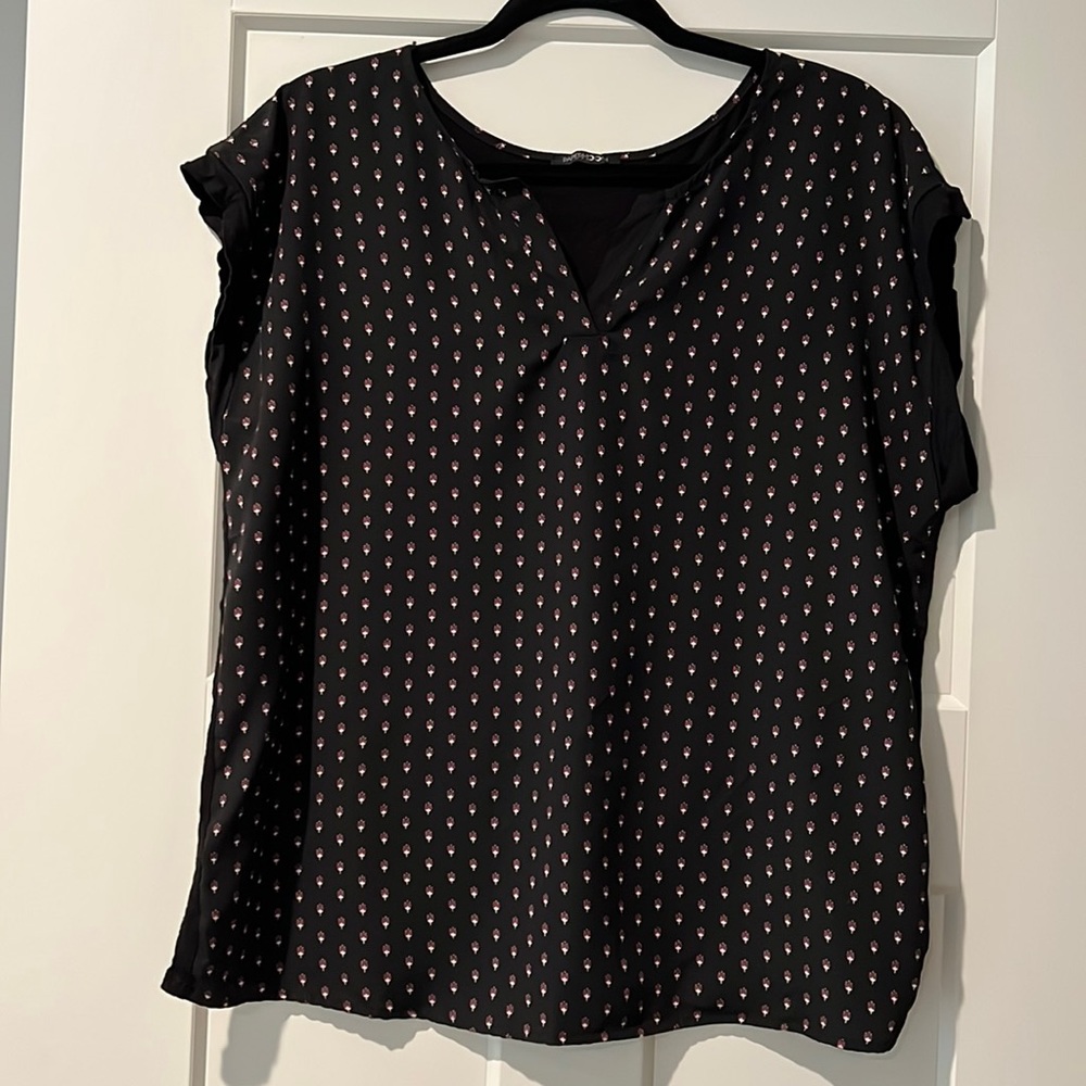 Papermoon Reece Mixed Material Top